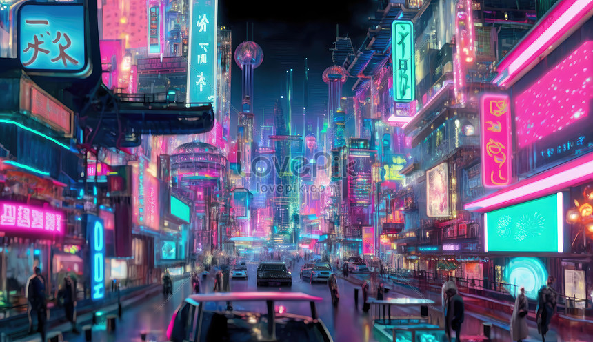 Neon Cyberpunk Picture And HD Photos | Free Download On Lovepik