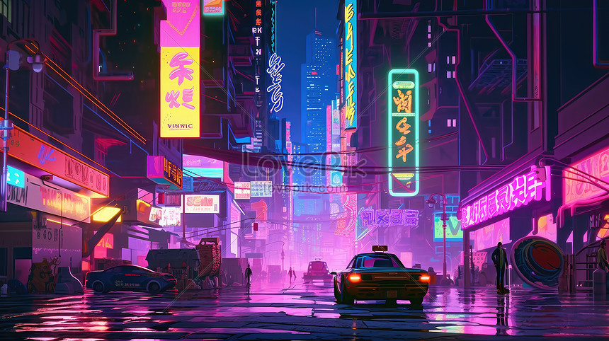 Neon Cyberpunk Picture And HD Photos | Free Download On Lovepik