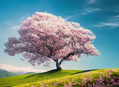 Sakura Tree Images, Hd Pictures For Free Vectors Download - Lovepik.com