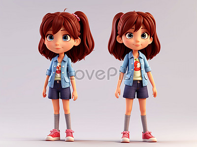 3d Cute Cartoon Character Model Picture And HD Photos | Free Download ...