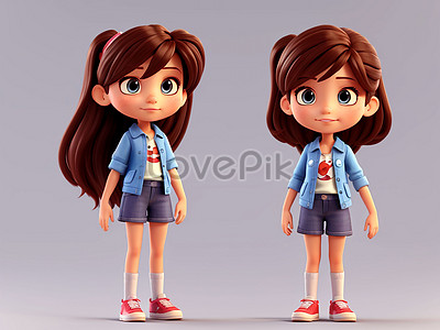 3d Cute Cartoon Character Model Picture And HD Photos | Free Download ...