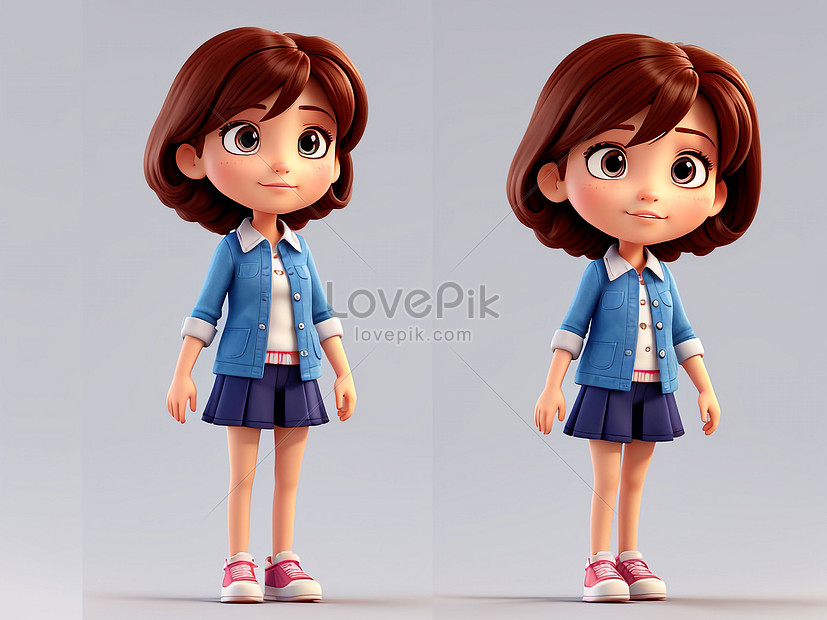 3d Cute Cartoon Character Model Picture And HD Photos | Free Download ...