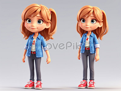 3d Cute Cartoon Character Model Picture And HD Photos | Free Download ...