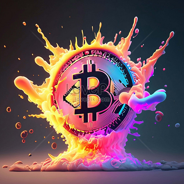 Dark Background With Fire Smoke And Hot Lava Splashes Of Crypto ...