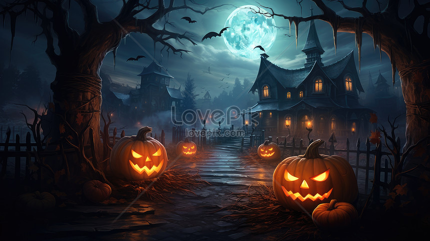 Scary Halloweens Background Picture And HD Photos | Free Download On ...