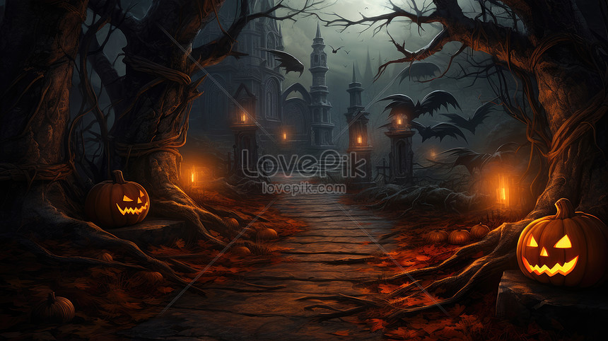 Scary Halloweens Background Picture And HD Photos | Free Download On ...
