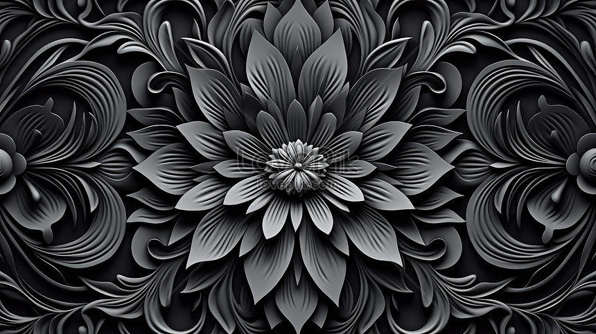 Mandala Flower Design Background Picture And HD Photos | Free Download ...