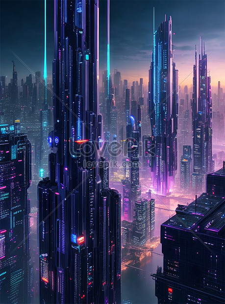 Future Cyber City Picture And HD Photos | Free Download On Lovepik