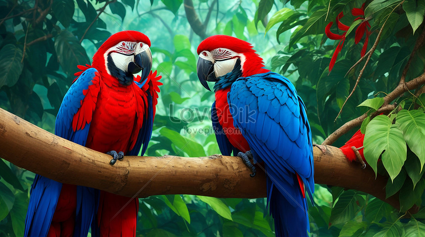 Wallpaper macaw, bird pair, photoshop desktop wallpaper, hd image, picture,  background, c120a4 | wallpapersmug