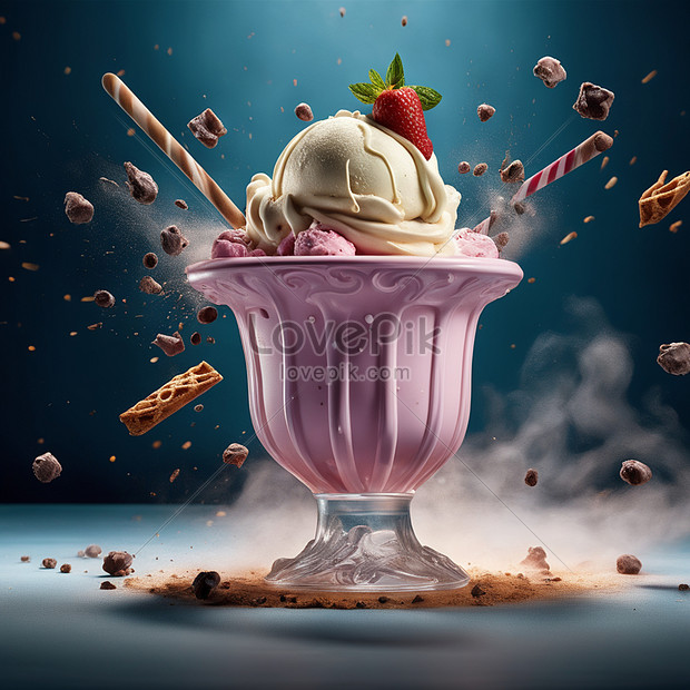 Delicious ice cream summer sweet - HD wallpaper