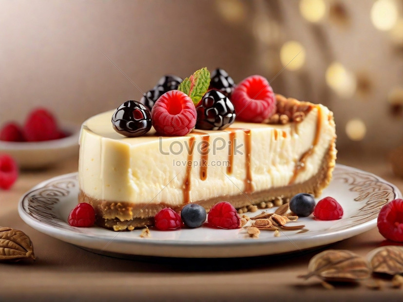 San sebastian cheesecake background or texture Stock Photo by AntAlexStudio