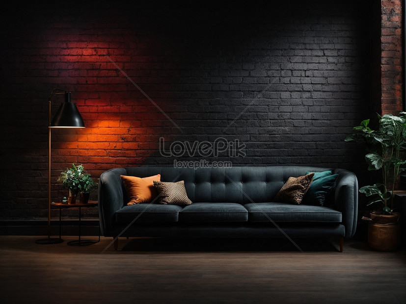 Living Room Sofa Indoor Powerpoint Background For Free Download - Slidesdocs