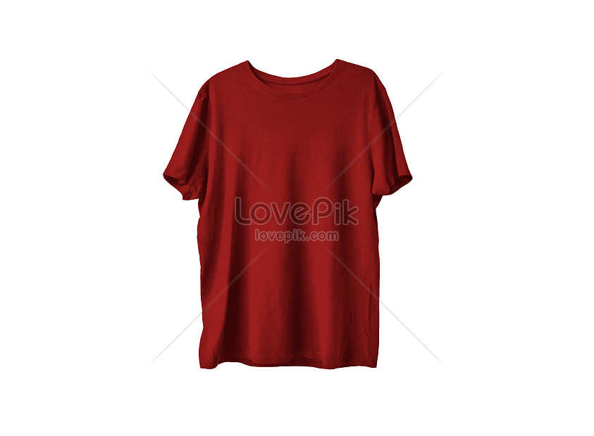 T Shirt Mockup Isolated On White Background Picture And Hd Photos