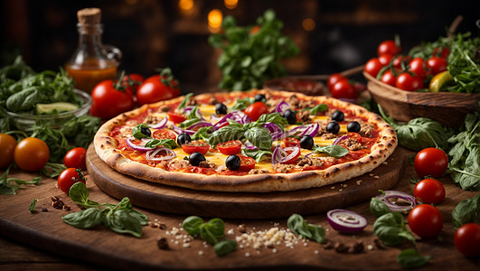 Authentic Italian Pizza Is A Culinary Masterpiece The Crust Is Thin And ...