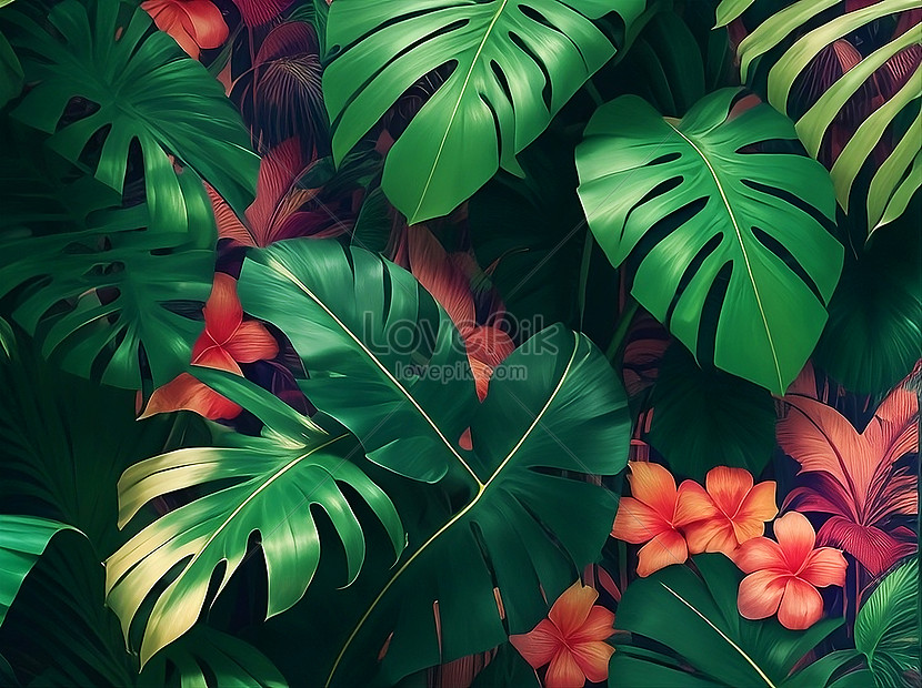 Hình ảnh Tropical Plants Of The Leaf PNG Miễn Phí Tải Về - Lovepik