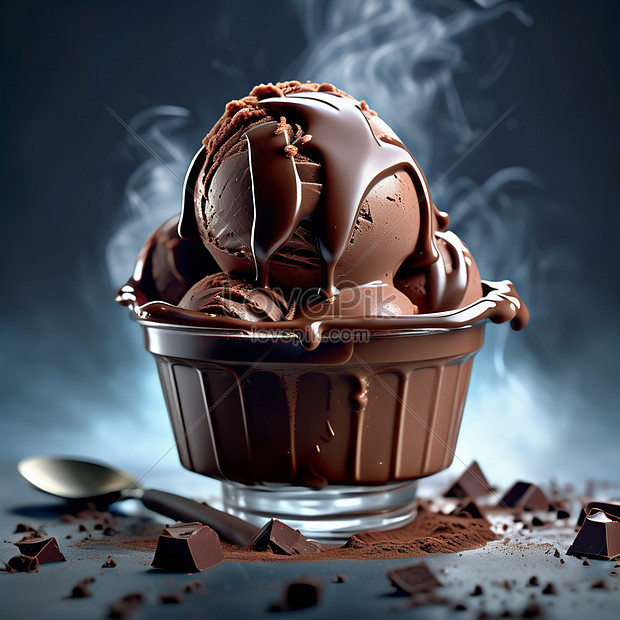 Delicious Chocolate Gelato Ice Cream Is A Rich Creamy And Decadent ...