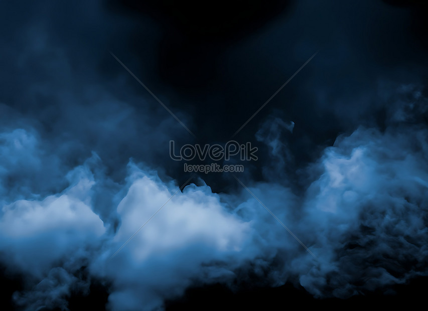 Abstract composition with smoke on black background for design Stock Photo  - Alamy