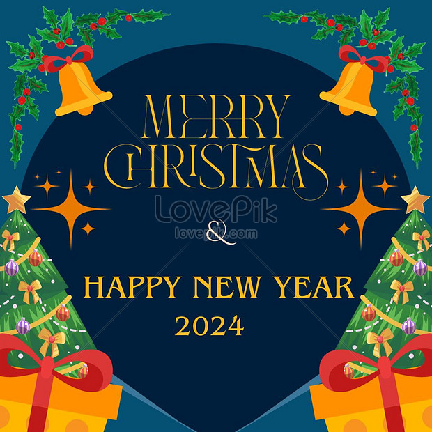 Merry Christmas And Happy New Year 2024 Picture And HD Photos Free