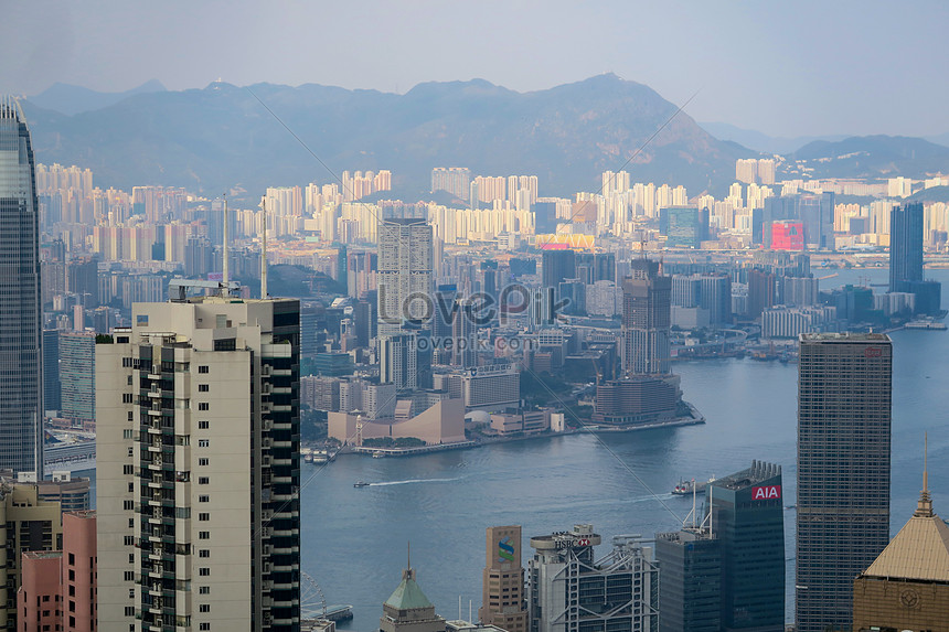 Taiping Mountain Overlooks The Hong Kong Complex Picture And HD Photos ...