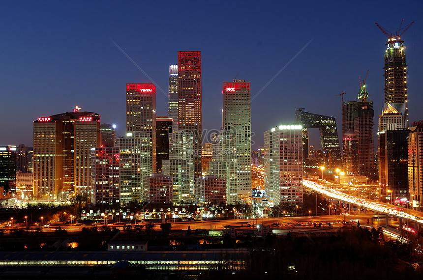 國貿夜景北京夜景圖片素材-JPG圖片尺寸4936 × 3272px-高清圖片 ...