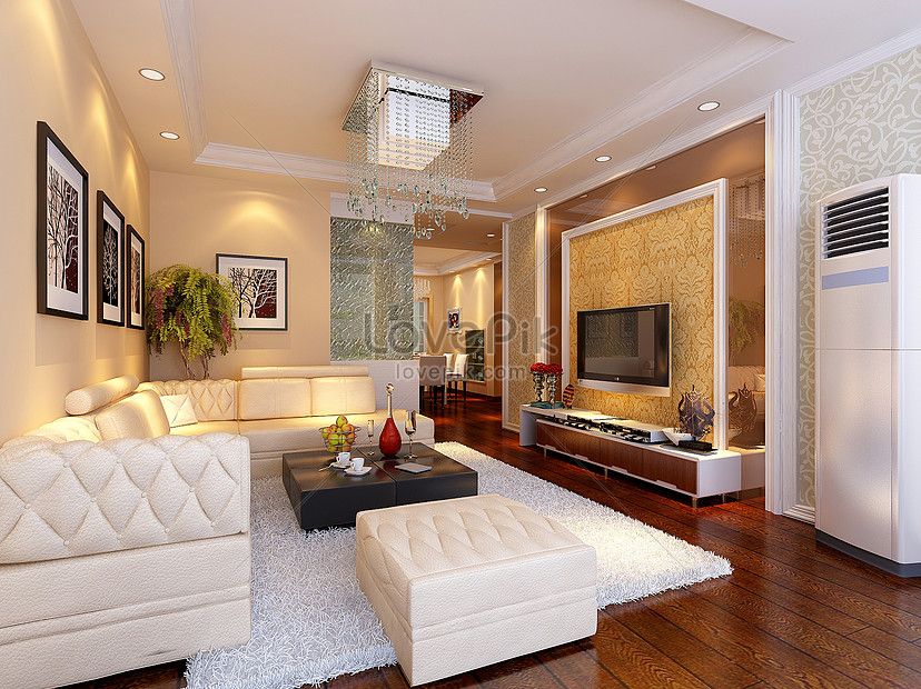 simple high definition living room