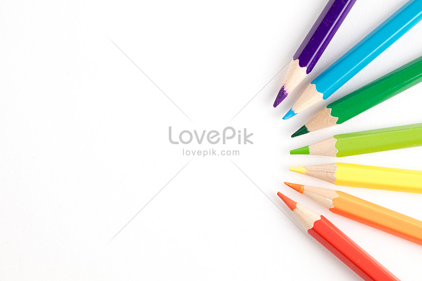 彩色鉛筆卡片撞色創意圖片素材 Jpg圖片尺寸6000 4000px 高清圖片 Zh Lovepik Com