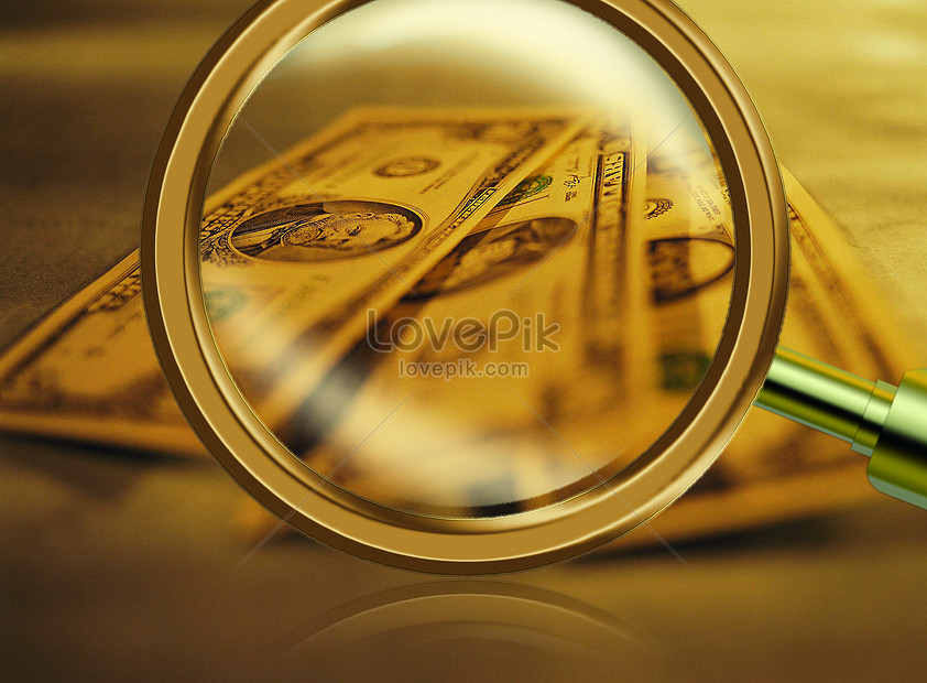 Magnifier Glass PNG Image, Magnifying Glass And Gold Coin Illustration,  Financial Magnifying Glass, Magnifying Glass, Gold Coin Illustration PNG  Image For Free Download