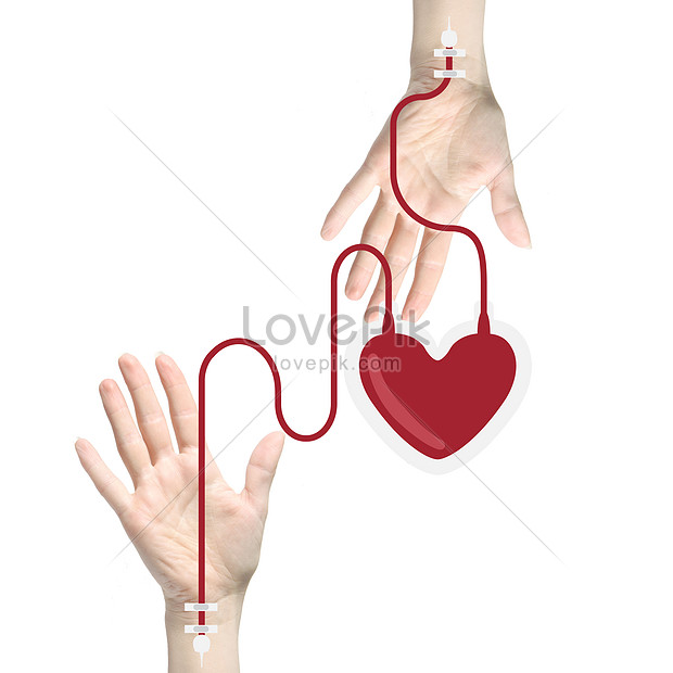 There are two arms and a heart creative image_picture free download  