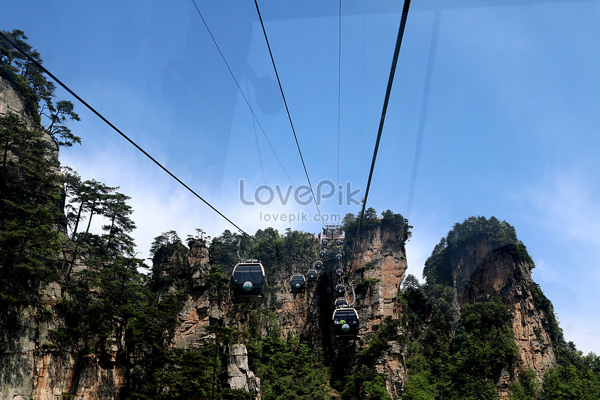 Taman Hutan Nasional Zhangjiajie Gambar Unduh Gratis Foto