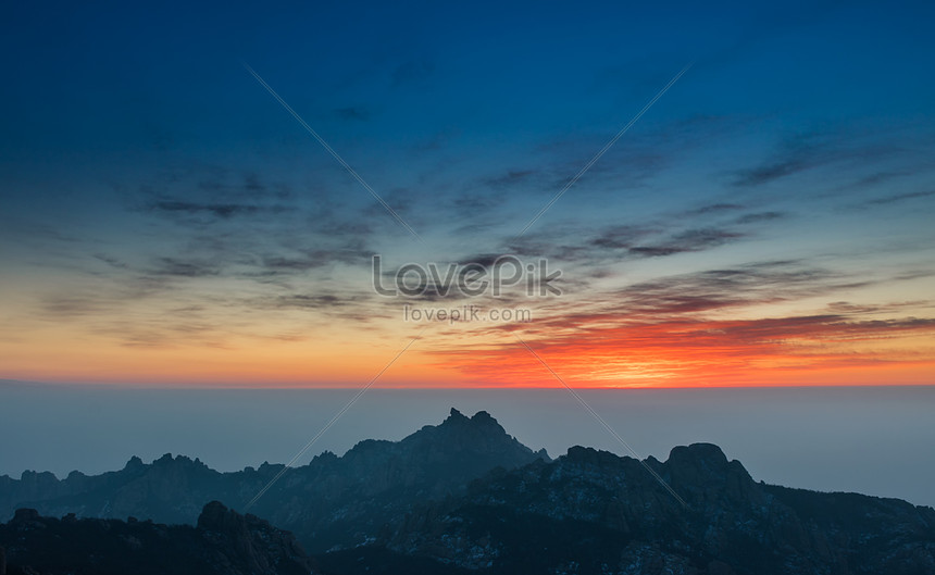 Amanecer De La Cima De La Montana Descarga Gratuita Hd Imagen De Fotografia Lovepik