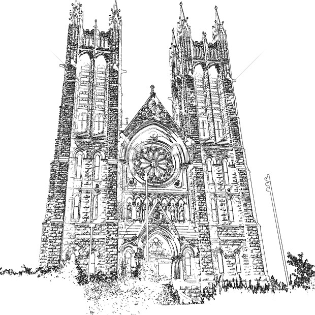 100 Gambar Gereja Sketsa HD - Gambar Pixabay