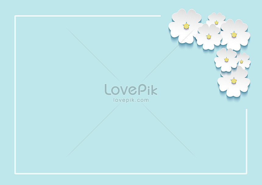 Simple Flower Background Download Free | Banner Background Image on Lovepik  | 500399105