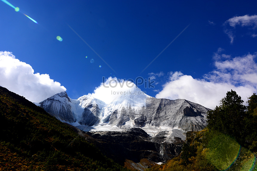 稻城亞丁雪山草甸天空河流風光圖片素材 Jpg圖片尺寸6000 4000px 高清圖片 Zh Lovepik Com