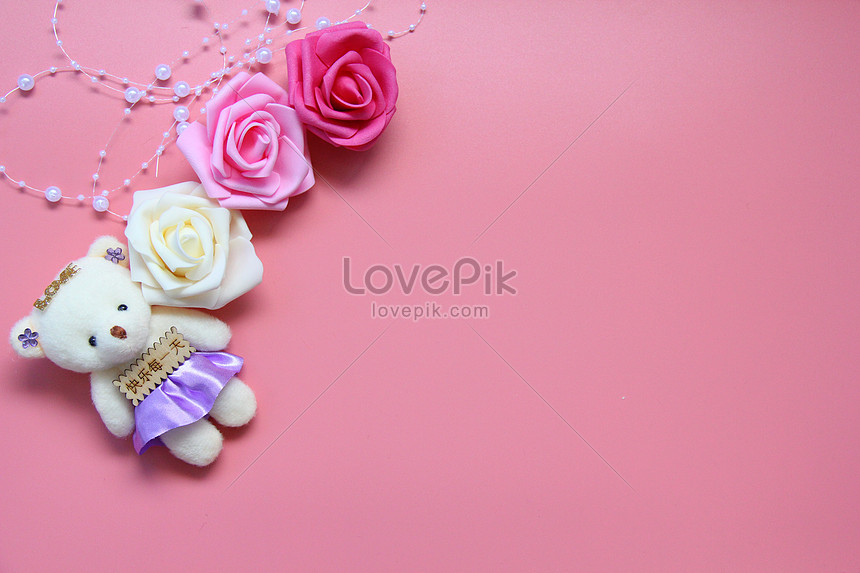 the pink background of the theme of love photo image picture free download 500456406 lovepik com pink background of the theme of love