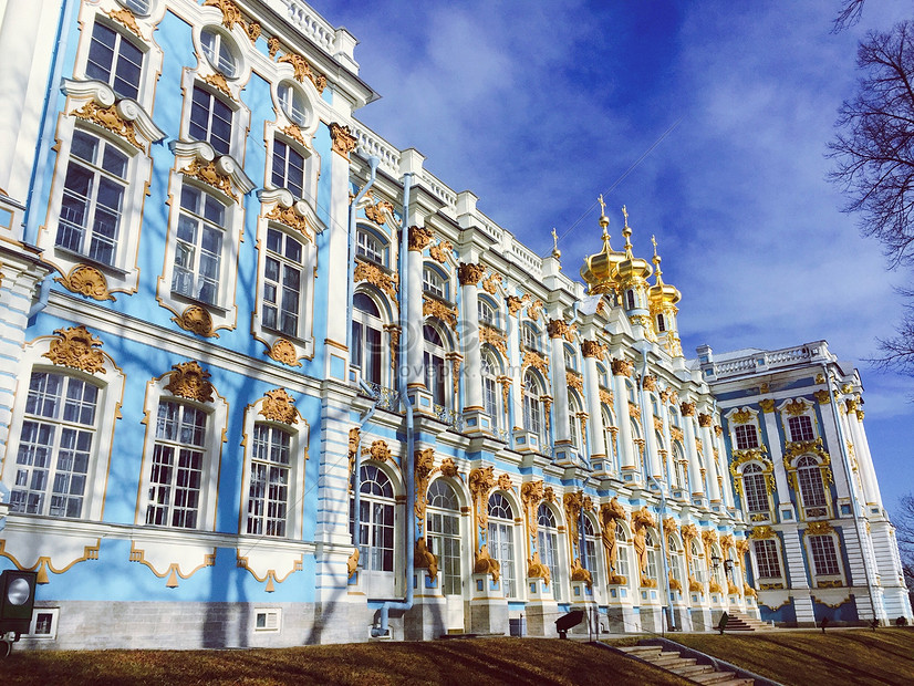 The glorious russian palace in the sun photo image_picture free ...