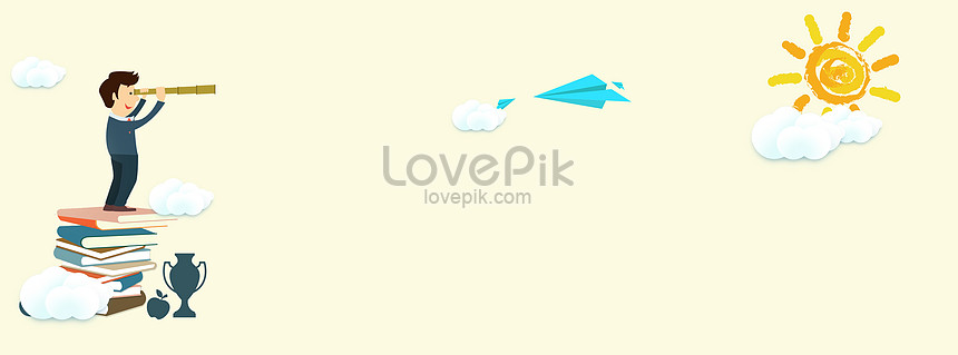 シンプルで新鮮なイラスト本白い雲の風景ポスターの背景イラストイメージ 背景 Id Prf画像フォーマットjpg Jp Lovepik Com