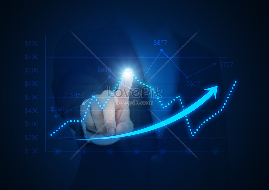 Merchant hands and data creative image_picture free download 500505019 ...