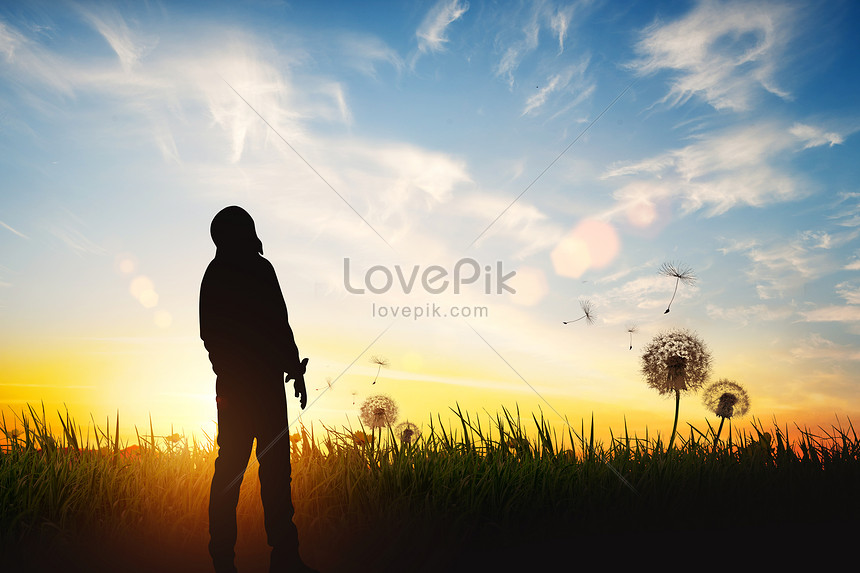 Look Up To The Sky Creative Image Picture Free Download Lovepik Com