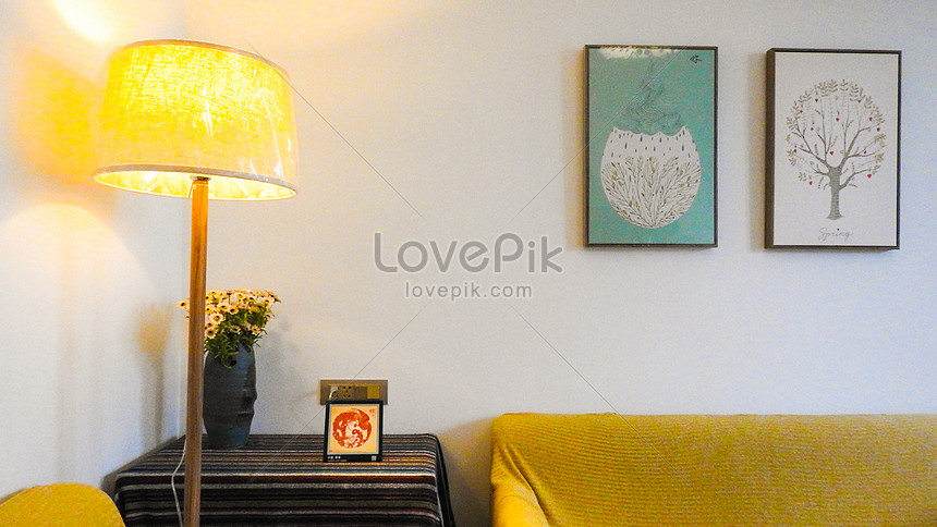 Photo De Coin De Chambre Avec Peinture Decorative Numero De L Image500518331 Format D Image Jpg Fr Lovepik Com