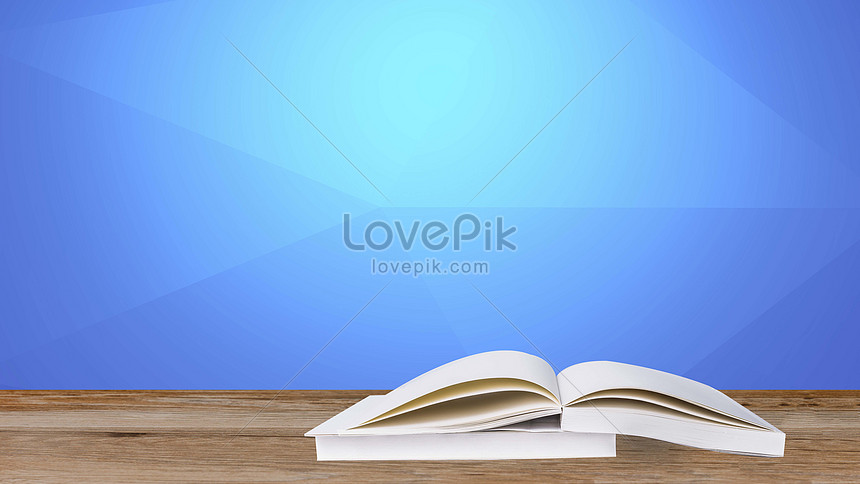 book background design blue
