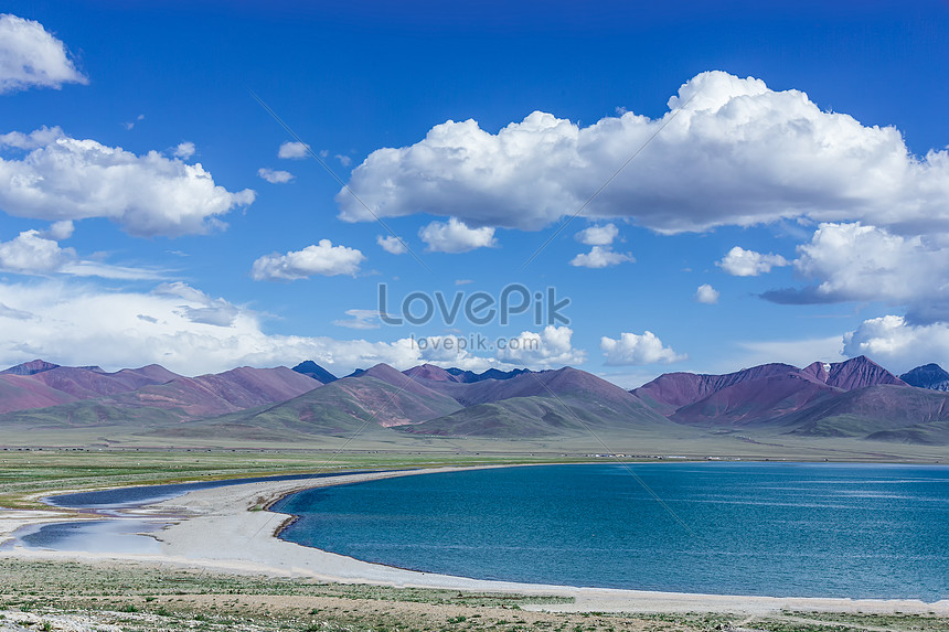 青海チベット高原のナムツォ湖の自然景観イメージ 写真 Id Prf画像フォーマットjpg Jp Lovepik Com