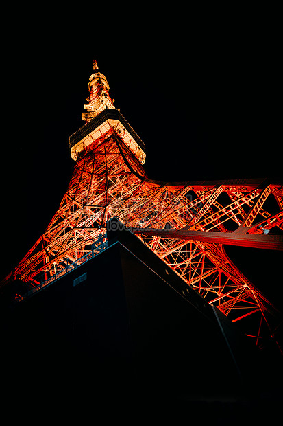 東京タワー 日本 美しい夜景イメージ 写真 Id Prf画像フォーマットjpg Jp Lovepik Com