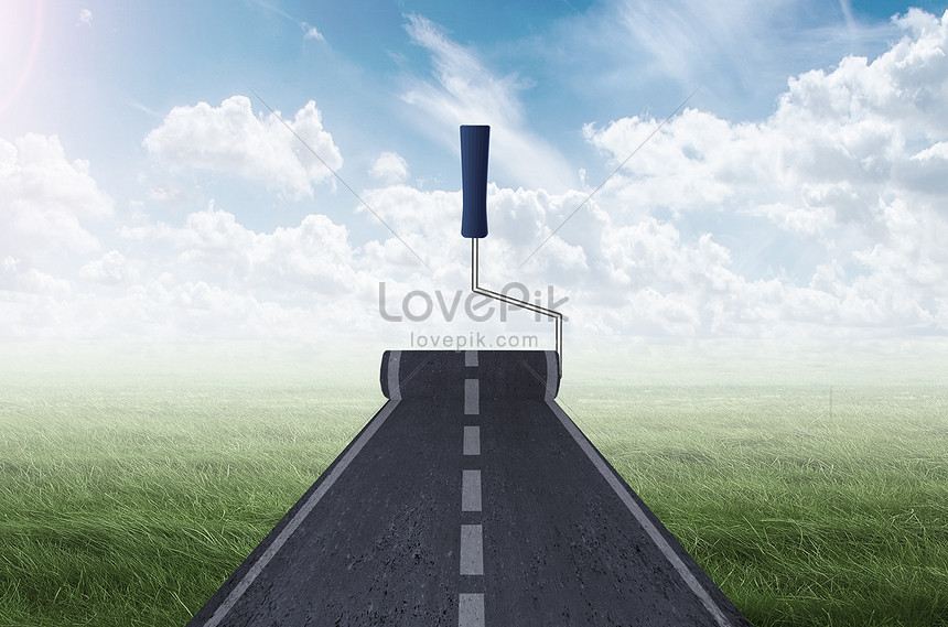 Cepillar Nuevos Caminos Hd Creativo Antecedentes Imagen Descargar Lovepik