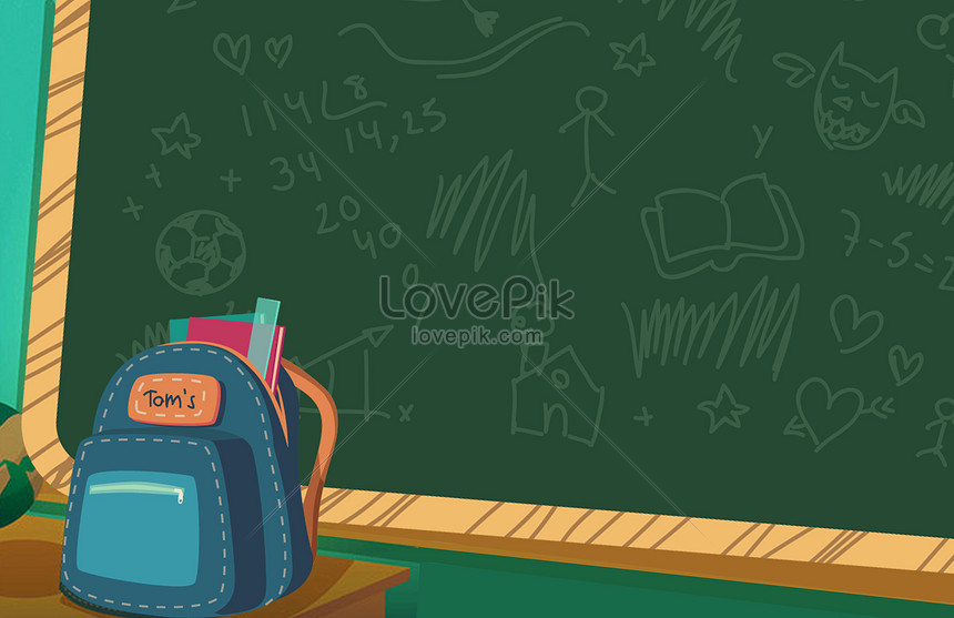 Cartoon Blackboard Background Material Backgrounds Image Picture Free Download 500620481 Lovepik Com