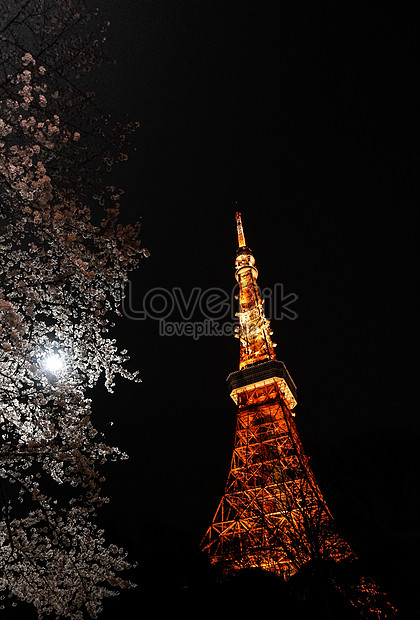 東京タワー夜景イメージ 写真 Id Prf画像フォーマットjpg Jp Lovepik Com