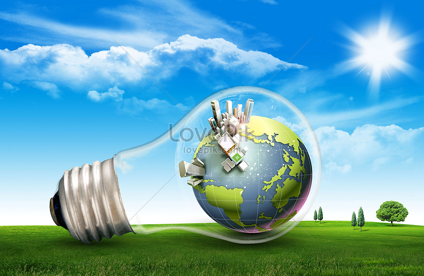 The earth in the light bulb creative image_picture download 500643020_lovepik.com