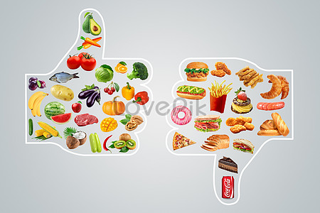 Healthy diet creative image_picture free download 500640217_lovepik.com