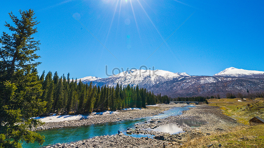 新疆カナス湖風景区イメージ 写真 Id Prf画像フォーマットjpg Jp Lovepik Com