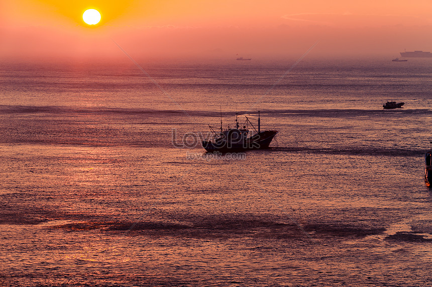 夕焼けの海イメージ 写真 Id Prf画像フォーマットjpg Jp Lovepik Com