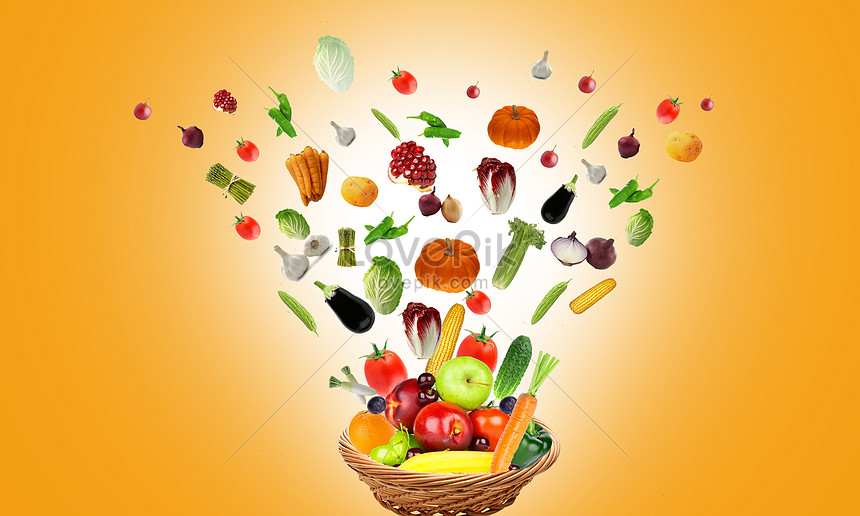 Photo De Une Alimentation Saine Legumes Fruits Alimentation Illustration Images Free Download Lovepik